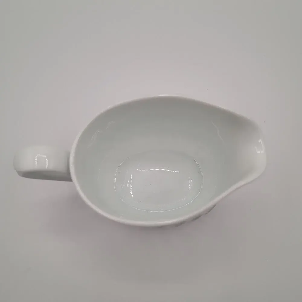 Vintage Corning Callaway Green Ivy Gravy Boat - Microwavable Made In USA